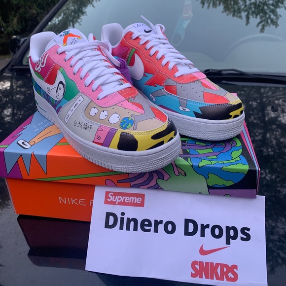 Nike Shoes Nike Flyleather Air Force One Ruohan Wang Poshmark